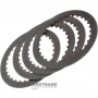 Zestaw tarcz ciernych Overdrive Clutch A4CF1 4552423000 - 4 tarcze cierne (średnica zewnętrzna 137 mm, 30 zębów, grubość 1,70 mm)