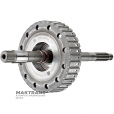 Wał wejściowy / bęben 3-5-R (pusty, bez tarcz i gumowego tłoka) A6GF1 454102F000 - całkowita długość wału 321 mm