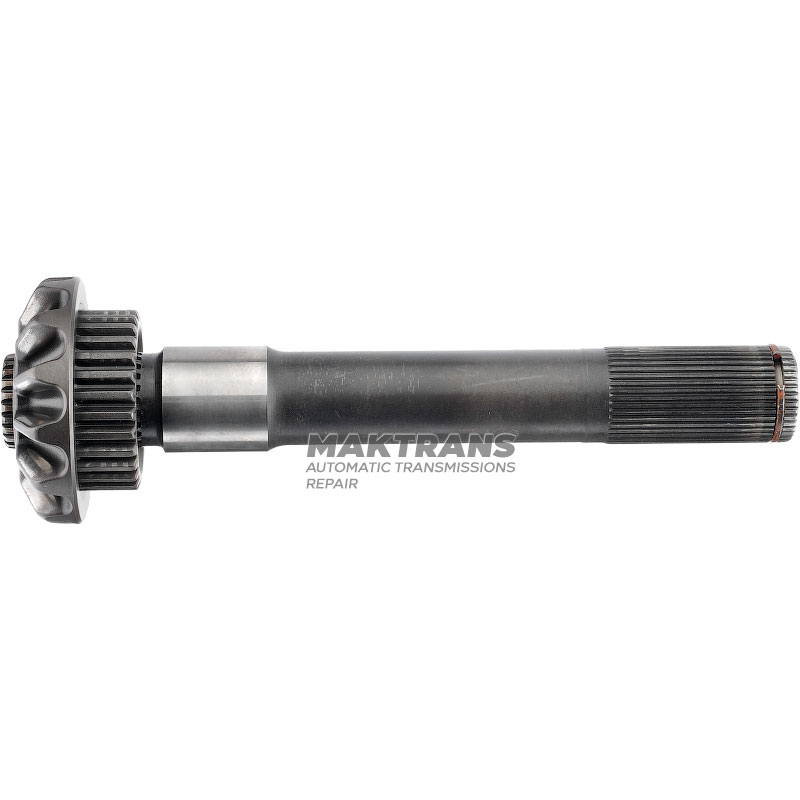 Zespół przekładni pomocniczych z wale mechanizmu różnicowego (prawy) Chevrolet Corvette C6 (2005 - 2013) 6L80E 89060119 19180962 12458084 - LINAMAR 84300369 (długość całkowita 249 mm, 41 wypustów (Ř zewnątrz 31,40 mm)