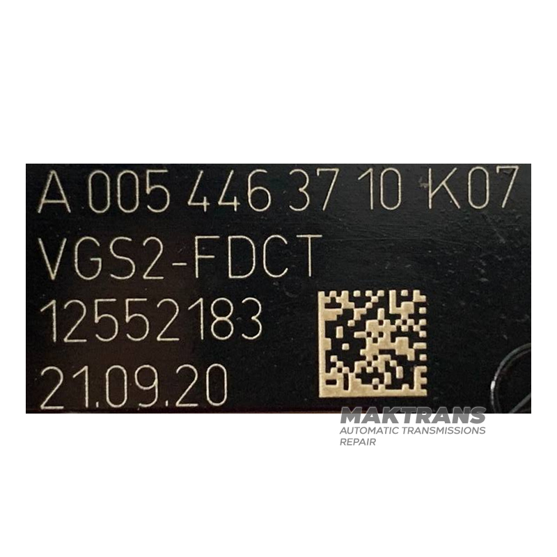 Elektroniczna jednostka sterująca 724.0 7G-DCT A0054463310 K07 VGS2-FDCT - rok produkcji 2020