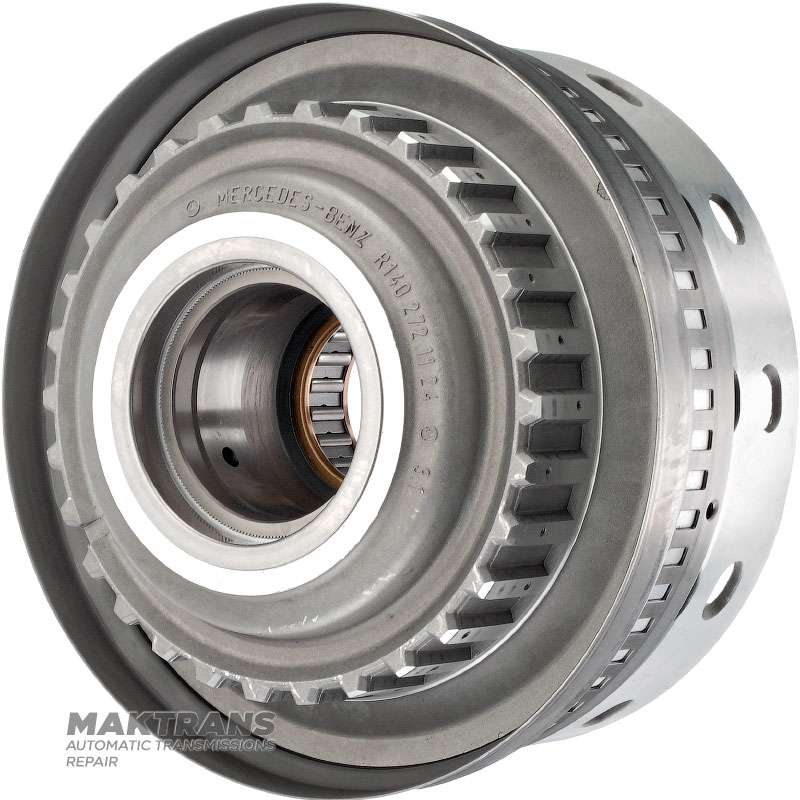 Kosz K1 Sprzęgło Mercedes-Benz 722.6 R1402721124 - przekładnia 58 zębów (ø zew. 81,60 mm), 5 dwustronnych tarcz ciernych (całkowita grubość kompletu 28,05 mm)
