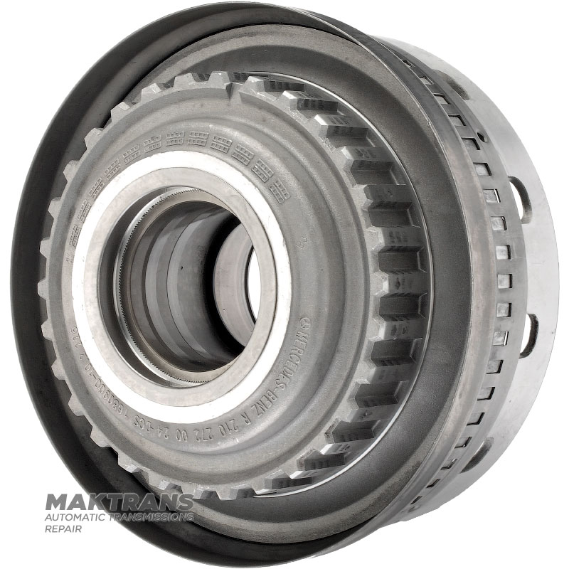 Kosz K1 Sprzęgło / koło słoneczne przednie Mercedes-Benz 722.6 - 58 zębów (Ř zew. 81,70 mm), bęben K1 - pusty, bez tłoków, tarcze i działania jednokierunkowego
