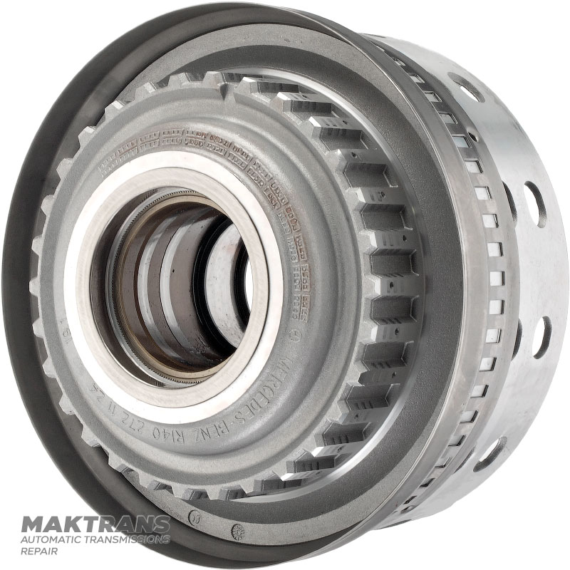 Kosz K1 Sprzęgło Mercedes-Benz 722.6 R1402721124 - (58 zębów (Ř zewnętrzna 81,60 mm), bez tarcz i sprzęgła jednokierunkowego, wysokość od tłoka do pierścienia ustalającego 28 mm)
