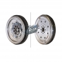 Koło zamachowe dwumasowe DQ250 02E DSG6 - 06J105266D (VW / AUDI / SEAT / SKODA 1.8L - 2.0L TFSI)