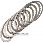 Komplet stali i tarcz ciernych A Clutch ZF 6HP26 - całkowita grubość kompletu 19,10 mm, 4 tarcze cierne (Ř zew. 187.40 mm, 1,60 mm, 30 zębów)