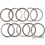 Komplet stali i tarcz ciernych A Clutch ZF 6HP26 - całkowita grubość kompletu 19,10 mm, 4 tarcze cierne (Ř zew. 187.40 mm, 1,60 mm, 30 zębów)