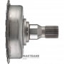 Wał pośredni z kołnierzem ZF 5HP19 5HP19A 1056 232 085 — (wysokość całkowita 111 mm, 34 wypusty (Ř zewnętrzna 27,50 mm)