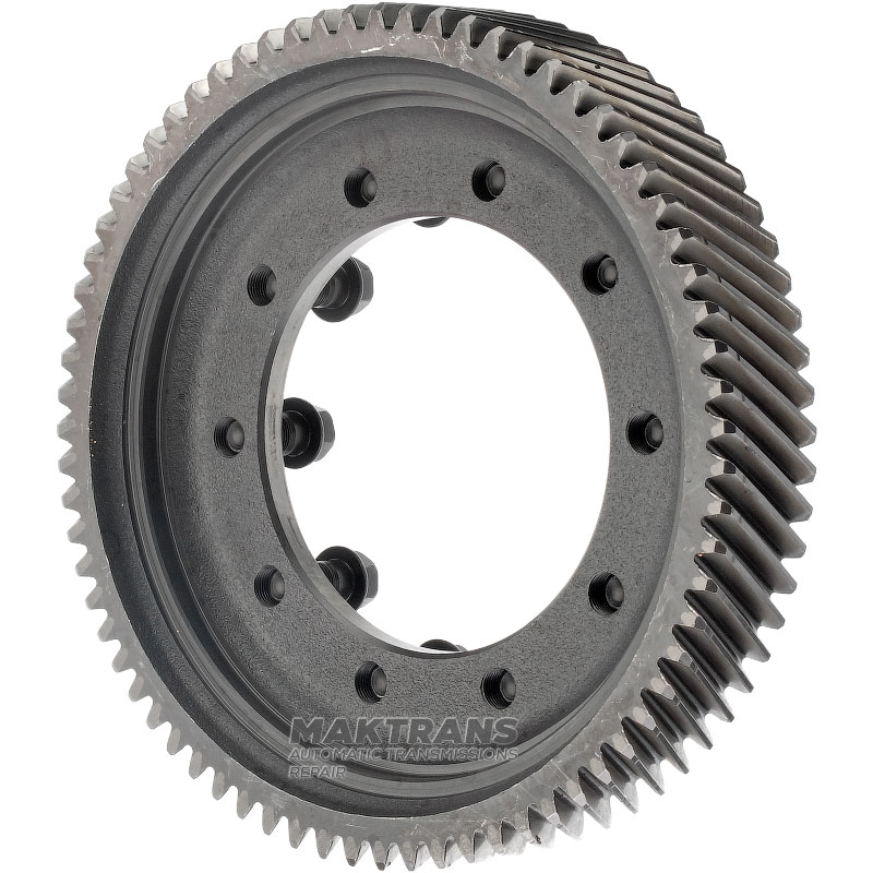 Mechanizm różnicowy walcowy MAZDA 4EAT-G G4AEL G4AHL GF4AEL (G4EAT, GF4EAT) - 71 zębów (Ř zewnętrzna 207,80 mm, 1 nacięcie), 10 otworów montażowych