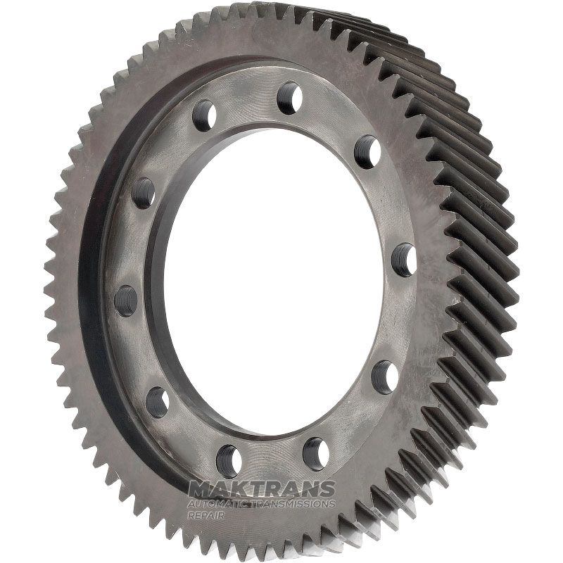 Koło zębate mechanizmu różnicowego JATCO JF403E / NISSAN RE4F04A RE4F04B RE4F04V - 68 zębów (1 ząbek, średnica zewnętrzna 216,80 mm), 10 otworów montażowych