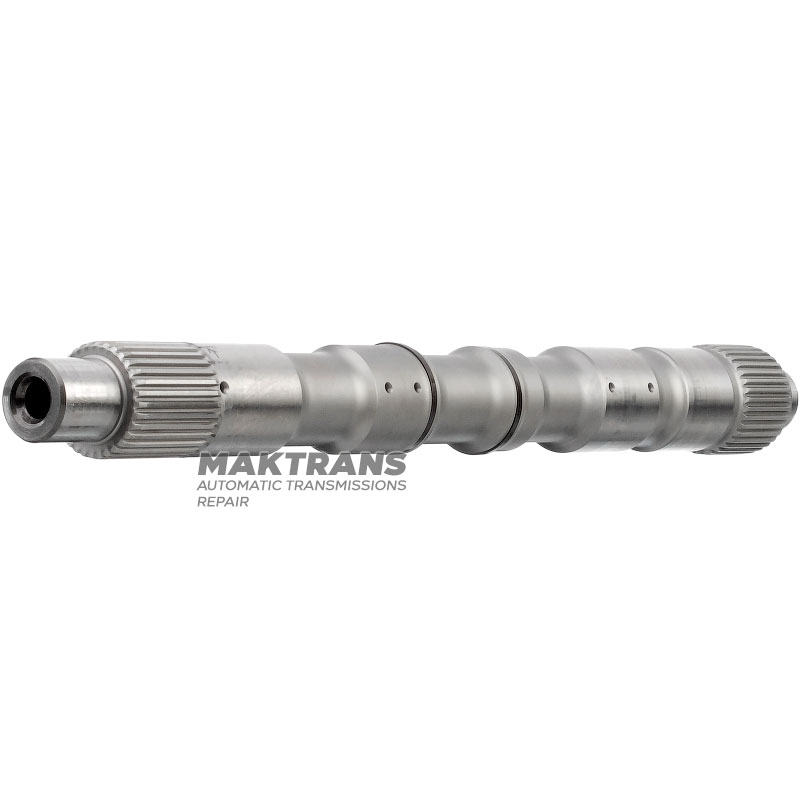 Wał wejściowy (wał wtórny) RE5R05A JR507E JR509E 3148190X07 3148190X04 - długość wału 374 mm, 32 wypusty (zewnętrzna Ø 32,40 mm) / 36 wypustów (zewnętrzna Ø 37,60 mm)