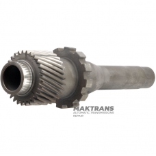 Wał napędowy przedniego mechanizmu różnicowego ZF 5HP24A Quattro - długość wału 318 mm, 29 zębów (Ř zewnętrzna 78,10 mm), 34 wypusty