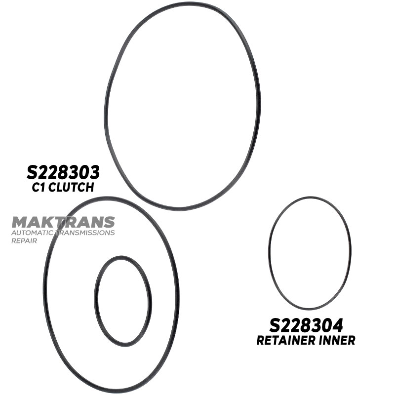 Zestaw uszczelek U880E, U880F, AF50-8, TG81SC, 8F45, GA8F22AW