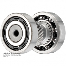 Wał napędowy mechanizmu różnicowego / wał napędowy silnika trakcyjnego FORD HF45 eCVT LX68-7J472-AC - 26 zębów (Ř zewnętrzna 50,70 mm), 27 wypustów (Ř zewnętrzna 27,85 mm)