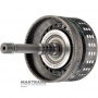 Wał wejściowy / bęben K1 Sprzęgło NISSAN RE5R05A / JATCO JR507A 3154095X02 - wysokość całkowita 256 mm, 106 zębów, 7 tarcz ciernych (60 zębów), 24 wypusty (Ř zewnętrzna 25,75 mm, długość wypustu 18 mm)