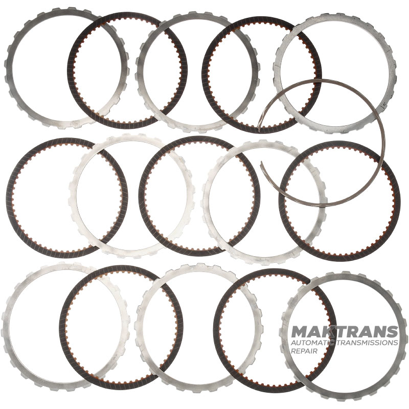 Wał wejściowy / bęben K1 Sprzęgło NISSAN RE5R05A / JATCO JR507A 3154095X02 - wysokość całkowita 256 mm, 106 zębów, 7 tarcz ciernych (60 zębów), 24 wypusty (Ř zewnętrzna 25,75 mm, długość wypustu 18 mm)