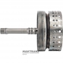 Wał główny / bęben K1 Sprzęgło NISSAN RE5R05A / JATCO JR507A 3154095X02 - wysokość całkowita 256 mm, 102 zębów, 5 tarcz ciernych (60 zębów), 24 wypusty (Ř zewnę trzna 25,75 mm, długość wypustu 18 mm)