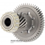 Mechanizm różnicowy pośredniego HYUNDAI / KIA A8MF1 457224G630 457204G611 - koło napędowe (18 zębów, Ø zew. 70,75 mm, 1 nacięcie), koło napędzane (51 zębów, Ø zew. 140,45 mm, 3 nacięcia)