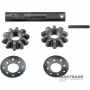 Zestaw wałków mechanizmu różnicowego Hyundai / KIA A8MF1 429104G000 - 2 wałki zębate (10 zębów, średnica zewnętrzna 49 mm, średnica zewnętrzna 18,05 mm), oś zębatki (długość 108 mm, średnica zewnętrzna 17,95 mm)