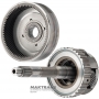 Wał wejściowy / przekładnia planetarna OVERDRIVE Aisin Warner 30-40LE, 30-80LE / TOYOTA A340 - długość wału wejściowego 195 mm (20 wypustów, średnica zewnętrzna 21,30 mm), 4 satelity (23 zęby, 2 nacięcia), koło koronowe 79 zębów (zewnętrzne) Ř 117,95 mm)