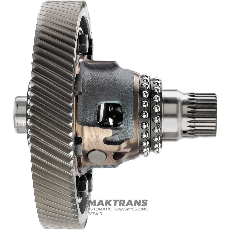 Mechanizm różnicowy 4WD VAG DSG DQ381 0GC 0GC409155A 0GC409155D - 78 zębów (Ř zew. 235 mm), 30 wypustów do skrzyni rozdzielczej (Ř zew. 45,95 mm)