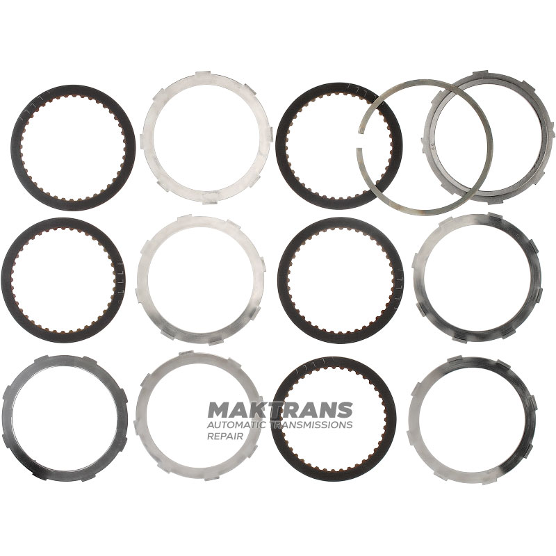 Kosz sprzęgła FORWARD TOYOTA A340E / A340F 3570122050 – 5 tarcz ciernych (całkowita grubość kompletu 23,10 mm)