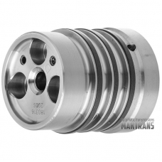 Piasta bębna (bez śrub mocujących) GM 9T65 / FORD 8F24 8F35 8F57 5-7-R Clutch i 6-7-8-9 Clutch 24249634 — (wysokość piasty 53 mm, 3 pierścienie teflonowe, średnica zewnętrzna pierścieni teflonowych 44,40 mm)