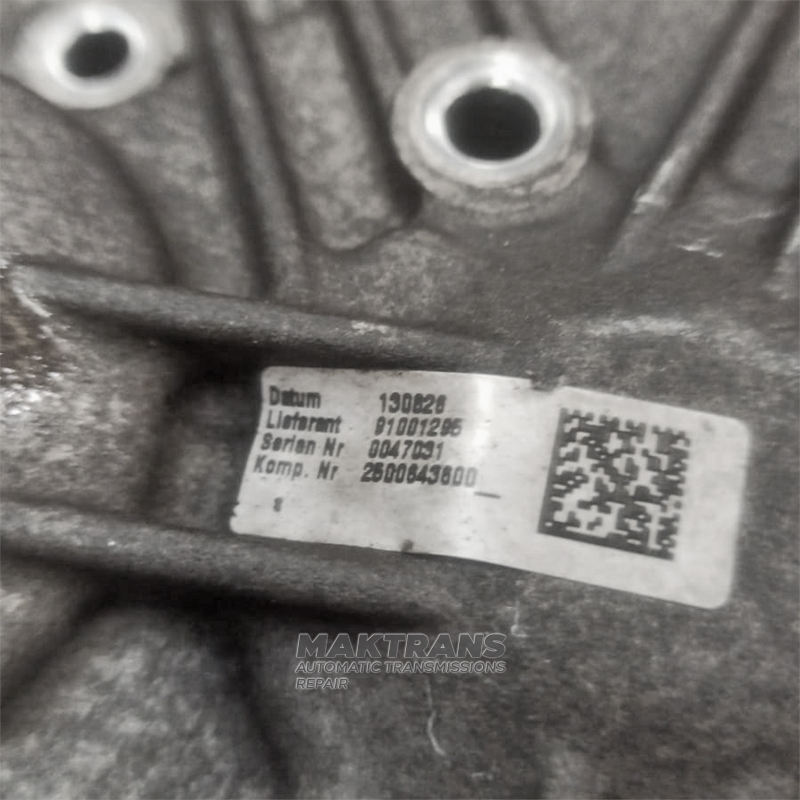 Obudowa tylna RENAULT DC4 / GETRAG DCT 250 2500331595 – RENAULT Megane / Clio
