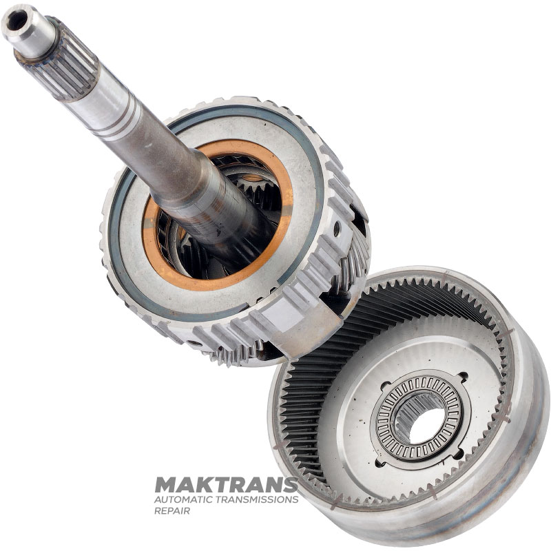 Wał przekładnia planetarna OVERDRIVE Aisin Warner 30-40LE, 30-80LE / TOYOTA A340 A343 – długość czołowa 209 mm (20 wypustów, średnica zewnętrzna 21,30 mm), 4 satelity (23 zębów)