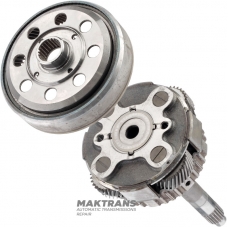 Wał zasilający / przekładnia planetarna OVERDRIVE Aisin Warner 30-40LE, 30-80LE / TOYOTA A343 - długość przekazygo 208 mm (20 wypustów, średnica zewnętrzna 21,30 mm), 4 satelity (32 z ęby, szerokość 17,70 mm)