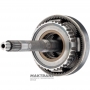 Wał wejściowy / przekładnia planetarna OVERDRIVE Aisin Warner 30-40LE, 30-80LE / TOYOTA A343 - długość wału wejściowego 208 mm (20 wypustów, średnica zewnętrzna 21,30 mm), 4 satelity (32 zęby, szerokość 14,40 mm)