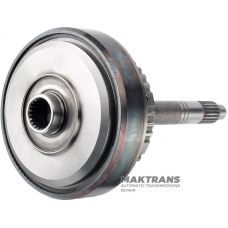 Wał wejściowy / przekładnia planetarna OVERDRIVE Aisin Warner 30-40LE, 30-80LE / TOYOTA A343 - długość wału wejściowego 208 mm (20 wypustów, średnica zewnętrzna 21,30 mm), 4 satelity (32 zęby, szerokość 14,40 mm)