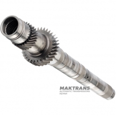 Wał wejściowy K2 VAG DSG DL382 0HL (0CK, 0CL, 0CJ) 0HL311201A - długość całkowita 501 mm, 31 zębów (Ř zew. 78 mm) / 27 zębów (Ř zew. 51,60 mm), 33 wypusty pod skrzynię rozdzielczą (strona wewnętrzna)