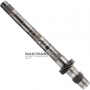 Wał wejściowy K2 VAG DSG DL382 0HL (0CK, 0CL, 0CJ) - długość całkowita 501 mm, 31 zębów (Ř zew. 78 mm) / 27 zębów (Ř zew. 51,60 mm), 33 wypusty pod skrzynię rozdzielczą (strona wewnętrzna)