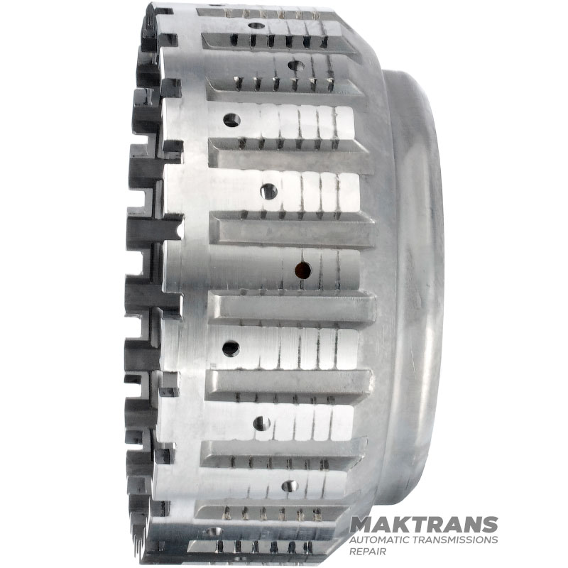 Kosz (pusty) WYSOKI/NISKI WSTECZ NISSAN RE5R05A RE7R01A / JATCO JR507A JR710E - (całkowita wysokość bębna 67,50 mm, wysokość od tłoka do pierścienia osadczego 25 mm)