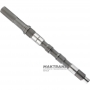 Wał wyjściowy RE5R05A / RE7R01A - długość całkowita 476 mm, 32 wypusty (zewnętrzna Ø 32,35 mm, L35 mm), 36 wypustów (zewnętrzna Ø 37,80 mm, L25 mm), 32 wypusty (zewnętrzna Ø 33,65 mm, L78 mm)