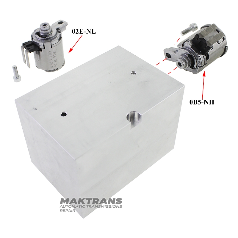 Adapter do testowania elektrozaworów NH NL DSI M11 DSI M78 DQ250 02E DL501 0B5