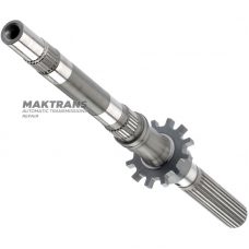 Wał wyjściowy Aisin Warner 30-40LE / TOYOTA A340 - długość całkowita wału 465 mm, wypusty wału 24 wypusty (zewnętrzna Ø 25,85 mm, L23 mm), 28 wypustów (zewnętrzna Ø 30,30 mm, L19 mm), 23 wypusty (zewnętrzna Ø 30,80 mm, dł. 122 mm)