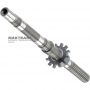 Wał wyjściowy Aisin Warner 30-40LE / TOYOTA A340 - długość całkowita wału 465 mm, wypusty wału 24 wypusty (zewnętrzna Ø 25,85 mm, L23 mm), 28 wypustów (zewnętrzna Ø 30,30 mm, L19 mm), 23 wypusty (zewnętrzna Ø 30,80 mm, dł. 122 mm)