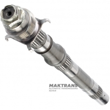 Wał wyjściowy Aisin Warner 30-40LE / TOYOTA A340 - długość całkowita wału 377 mm, wypusty wału 24 wypusty (zewnętrzna Ø 25,85 mm, L19 mm), 28 wypustów (zewnętrzna Ø 30,30 mm, L19 mm), 23 wypusty (zewnętrzna Ø 30,80 mm, dł. 62 mm)
