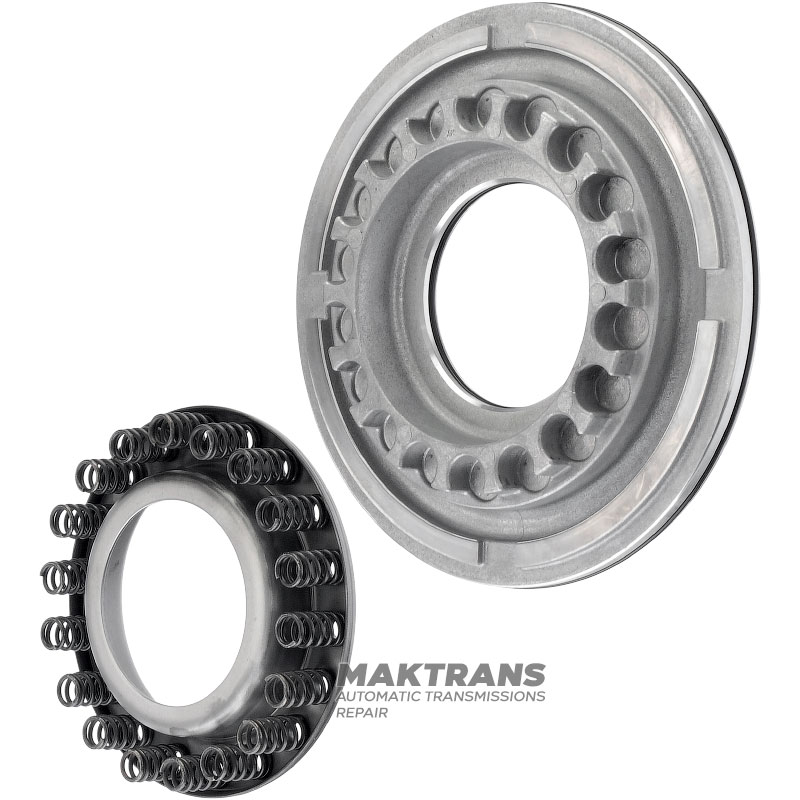 Tłok z blokiem sprężyny powrotnej B2 Low Brake NISSAN (INFINITY) RE7R01A - (wysokość tłoka 10,35 mm, średnica zewnętrzna 147,20 mm, średnica wewnętrzna 57,05 mm)