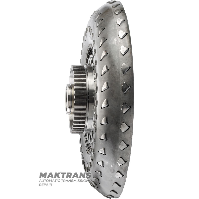 Koło turbiny konwertera momentu obrotowego ALLISON 4k-Series 4500RDS 29506620, 29535584, 29506620 — (wysokość 104 mm, średnica zewnętrzna 426 mm, 39 rowków)