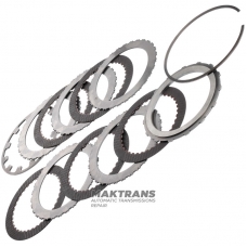 Zestaw tarcz stalowych i ciernych B3 Brake (2-3-4-6) - 5 tarcz ciernych, całkowita grubość zestawu 20,40 mm