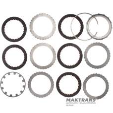 Zestaw tarcz stalowych i ciernych B3 Brake (2-3-4-6) - 5 tarcz ciernych, całkowita grubość zestawu 20,40 mm