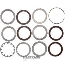 Zestaw tarcz stalowych i ciernych B3 Brake (2-3-4-6) 31662-1XJ0B - 4 tarcze cierne, całkowita grubość zestawu 18,05 mm