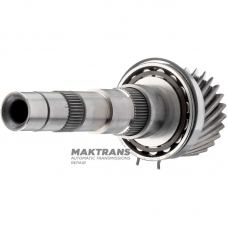 Wał wyjściowy nr 2 VAG eHybrid DQ400 0DD 0DD311440C - długość wału 238 mm, 26 zębów (Ř zewnętrzna 81,65 mm)