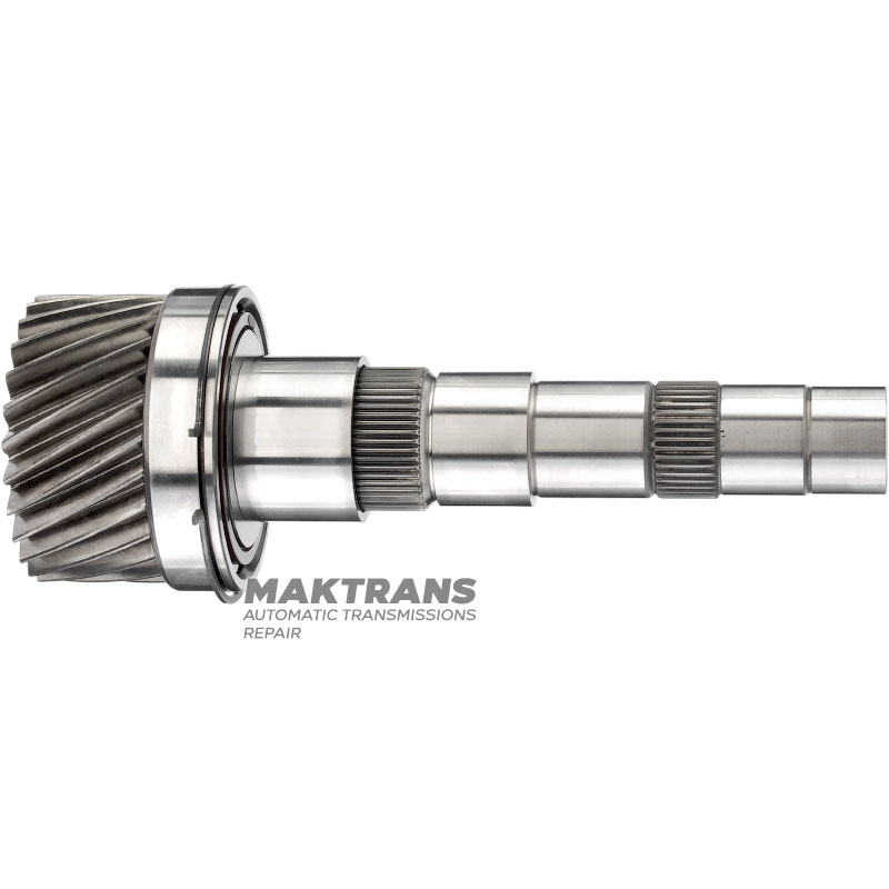 Wał wyjściowy nr 2 VAG eHybrid DQ400 0DD - długość wału 238 mm, 26 zębów (Ř zewnętrzna 81,65 mm)