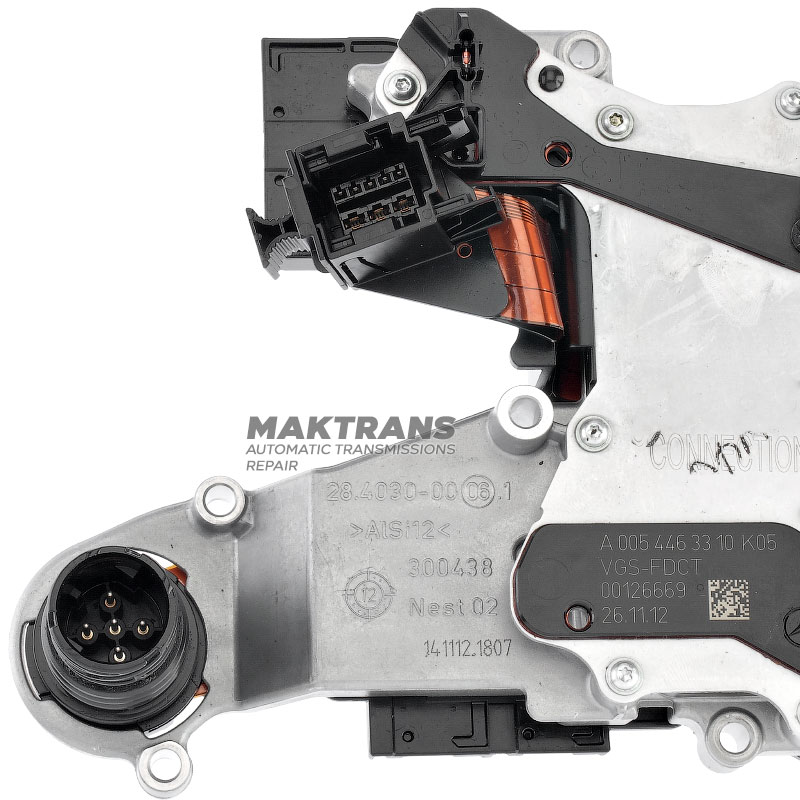 Elektroniczna jednostka sterująca Mercedes-Benz DCT 724.0 - A0054463310 K05, VGS-FDCT, rok produkcji 2012