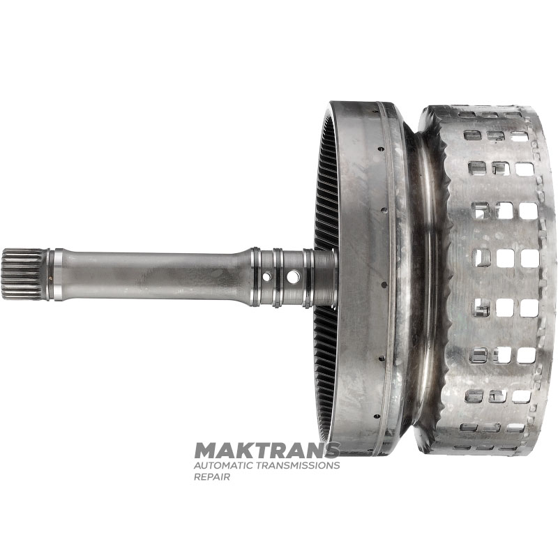 Wał wejściowy / bęben K1 Sprzęgło (puste, bez zestawu tarcz) NISSAN / JATCO RE5R05A - wysokość 256 mm, 24 wypusty (Ř zew. 25,60 mm), 106 mm (Ř zew. 174 mm)