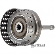 Wał wejściowy / bęben K1 Sprzęgło (puste, bez tarcz) NISSAN RE7R01 315401XJ0C - (długość całkowita 311 mm, długość wału 243 mm, 24 wypusty (Ř zewnętrzna 25,70 mm), 105 zębów na kole zębatym)