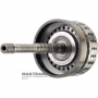 Wał wejściowy / bęben K1 Sprzęgło (7 tarcz ciernych) NISSAN RE7R01 315401XJ0C - (długość całkowita 324 mm, długość wału 255 mm, 24 wypusty (Ř zewnętrzna 25,70 mm), 105 zębów na koronie)